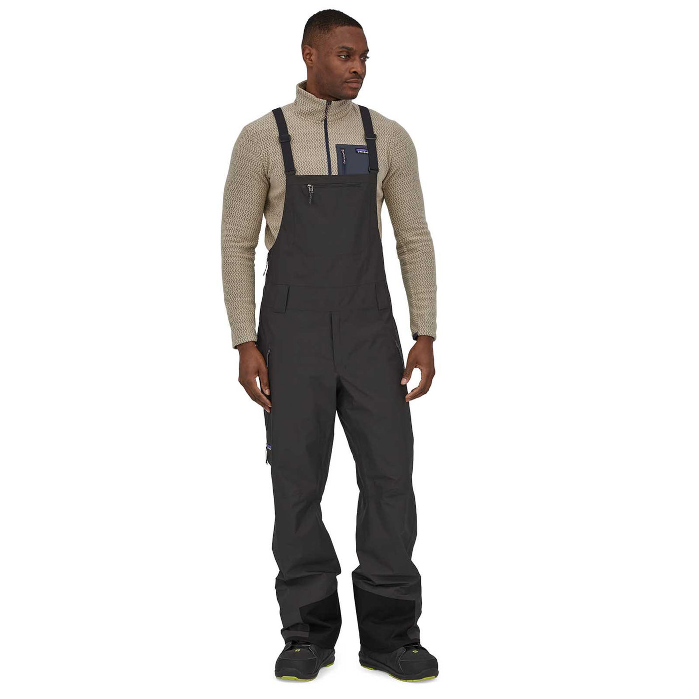 Patagonia Men's Short Powder Town Snow Bibs 2025 