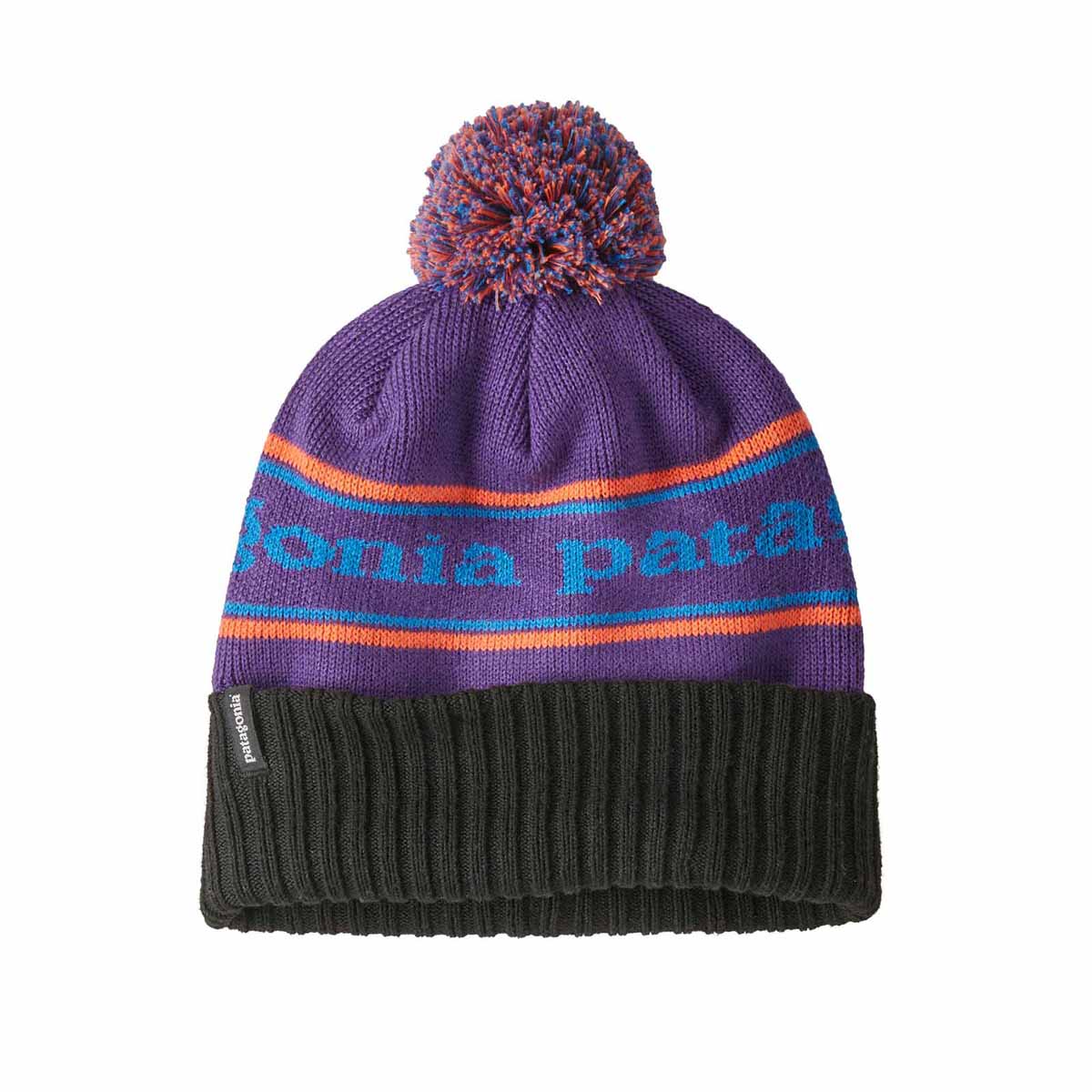 Patagonia Powder Town Beanie 2025 PARK STRIPE: PURPLE