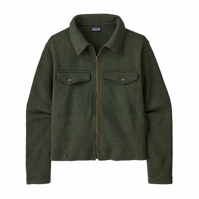 Patagonia Women's Better Sweater® Zippered Chore Jacket 2025 TORREY PINE GREEN