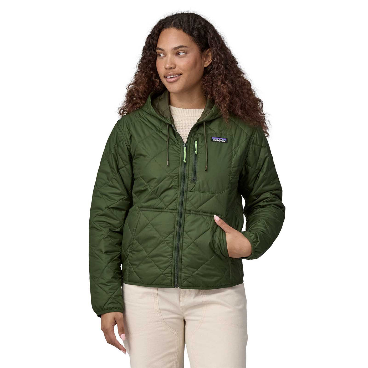 Patagonia Women's Diamond Quilted Bomber Hoody 2025 