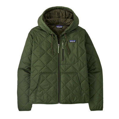 Patagonia Women's Diamond Quilted Bomber Hoody 2025 TORREY PINE GREEN