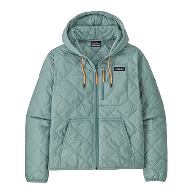 Patagonia Women's Diamond Quilted Bomber Hoody 2025 THERMAL BLUE