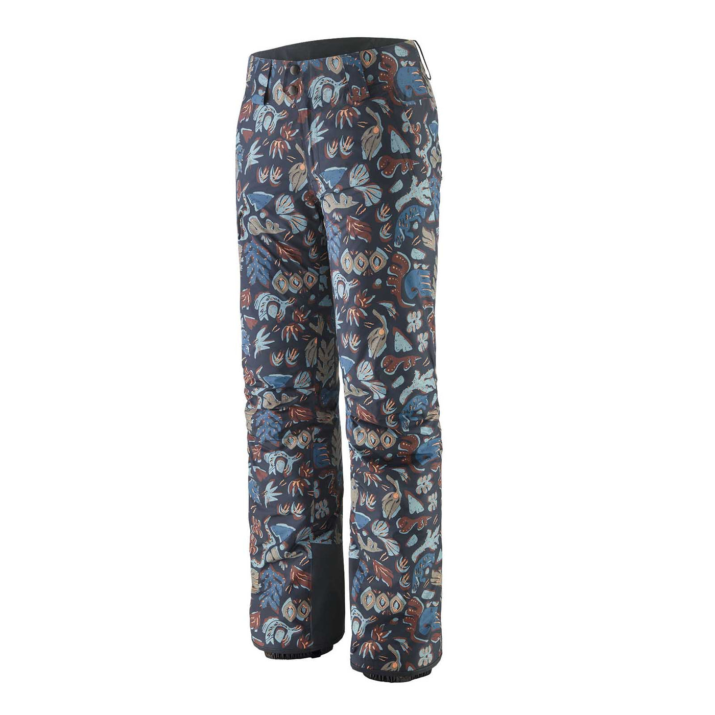 Patagonia Women's Insulated Powder Town Pants 2025 ACROSS OCEANS: SMOLDER BLUE