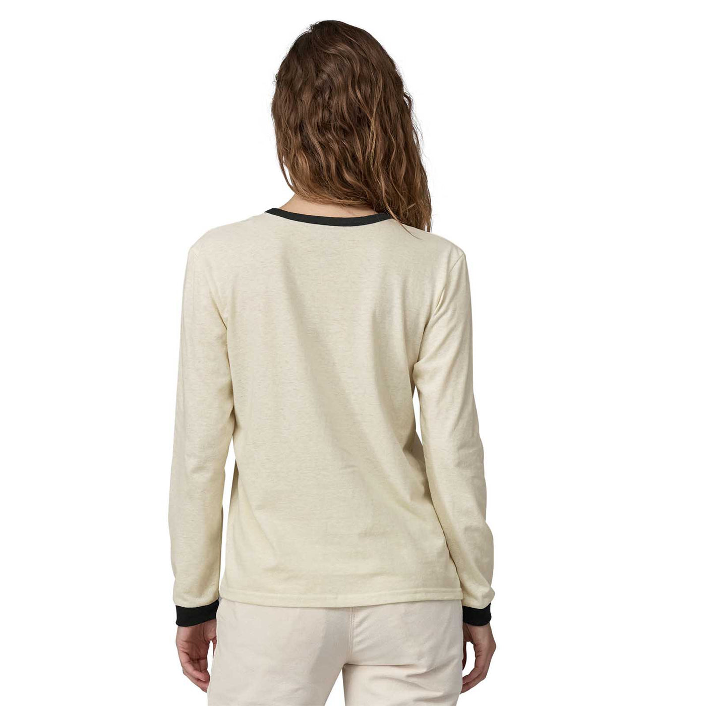 Patagonia Women's Long-Sleeved '73 Text Logo Responsibili-Tee® 2025 