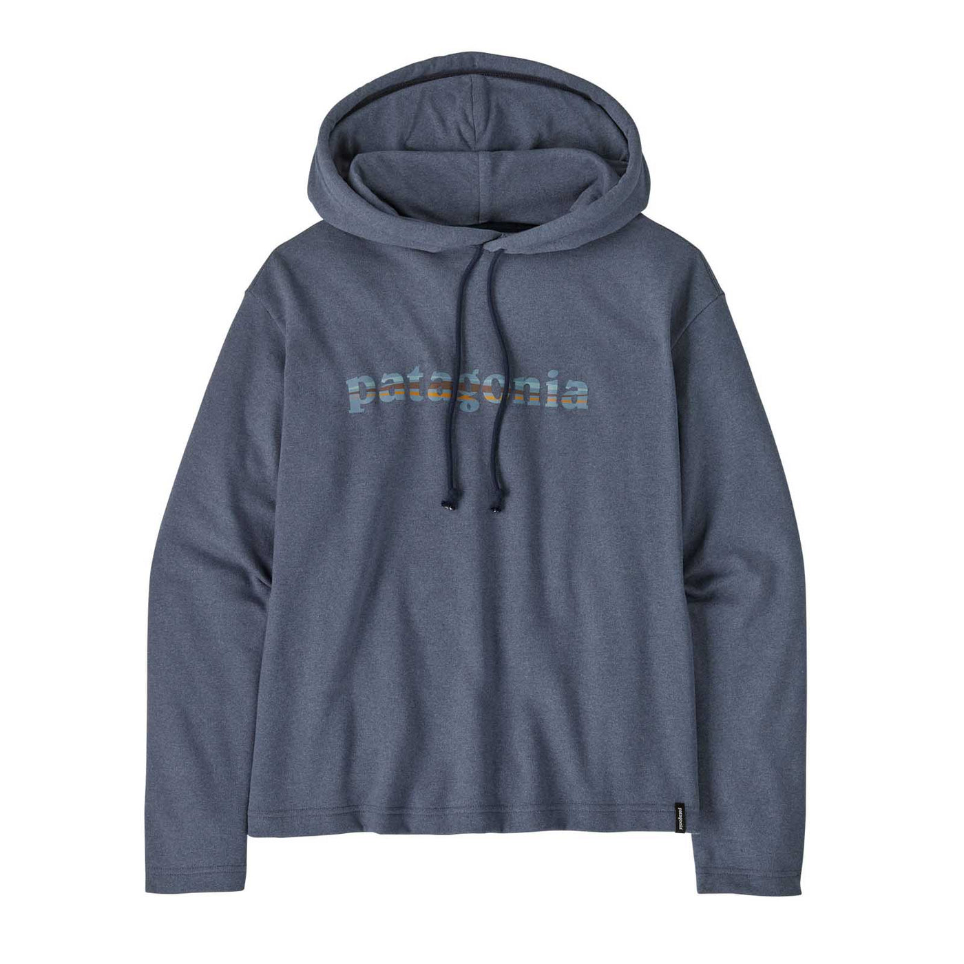 Patagonia Women's Lightweight '73 Text Logo Wildrise Hoody 2025 NEW NAVY
