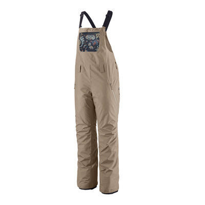 PATAGONIA W'S POWDER TOWN BIBS SEABIRD GREY