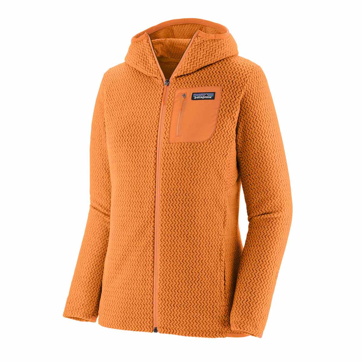 Patagonia Women's R1 Air Full-Zip Hoody 2025 VIVID APRICOT