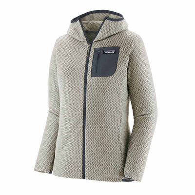 Patagonia Women's R1 Air Full-Zip Hoody 2025 WOOL WHITE