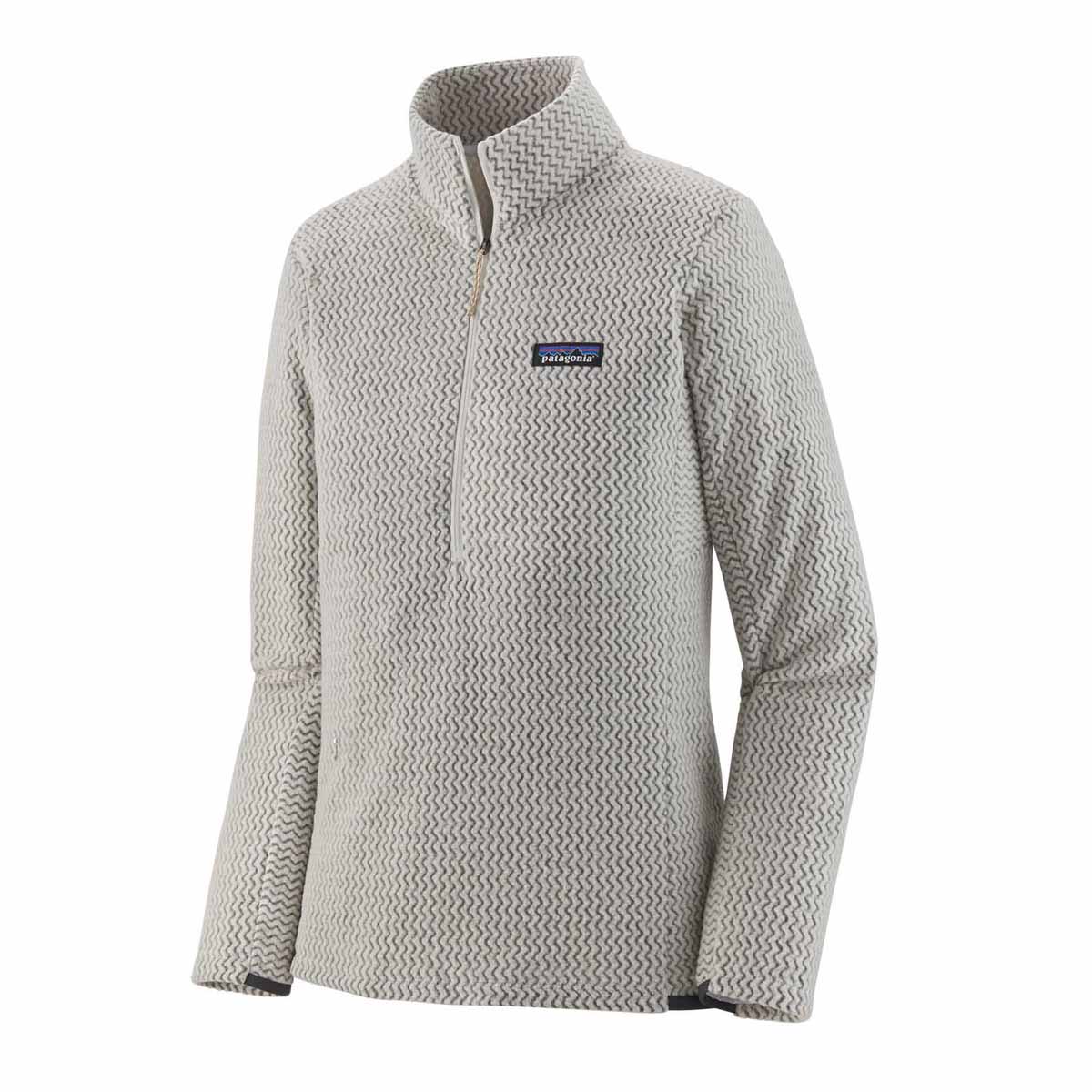 Patagonia Women's R1® Air Zip-Neck 2025 WOOL WHITE