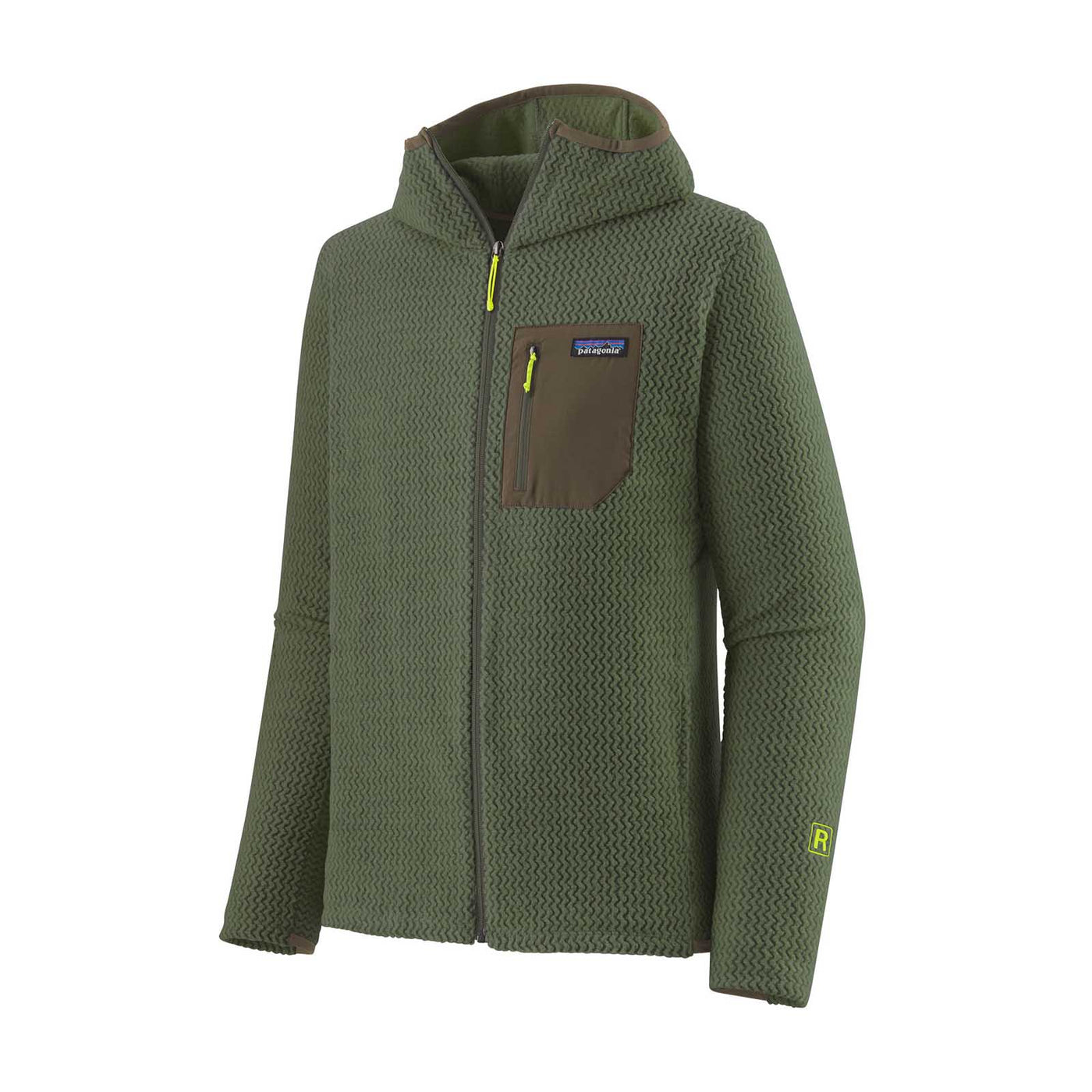 Patagonia Men's R1® Air Full-Zip Hoody 2025 TORREY PINE GREEN