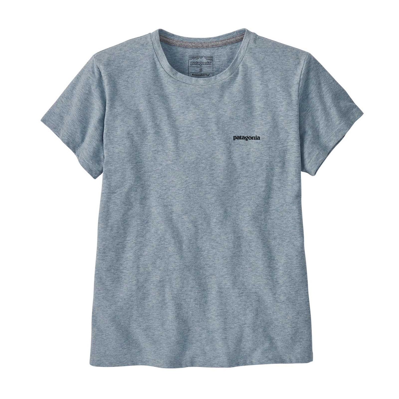 Patagonia Women's P-6 Logo Responsibili-Tee 2025 THERMAL BLUE