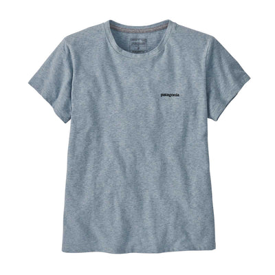 Patagonia Women's P-6 Logo Responsibili-Tee 2025 THERMAL BLUE