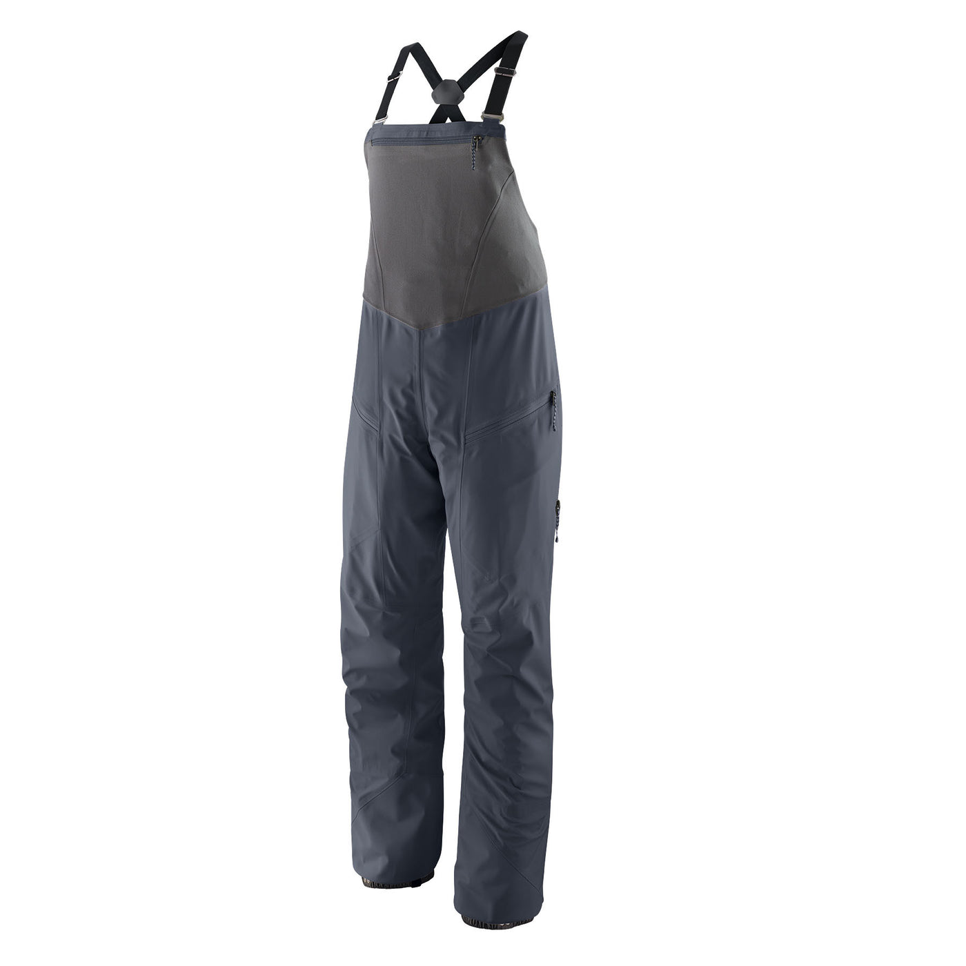 PATAGONIA W'S SNOWDRIFTER BIBS SMOLDER BLUE