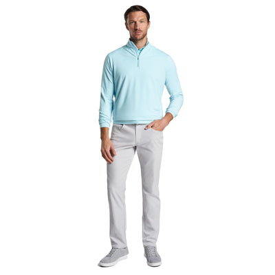 Peter Millar Men's Perth Sugar Stripe Performance Quarter Zip 2024 