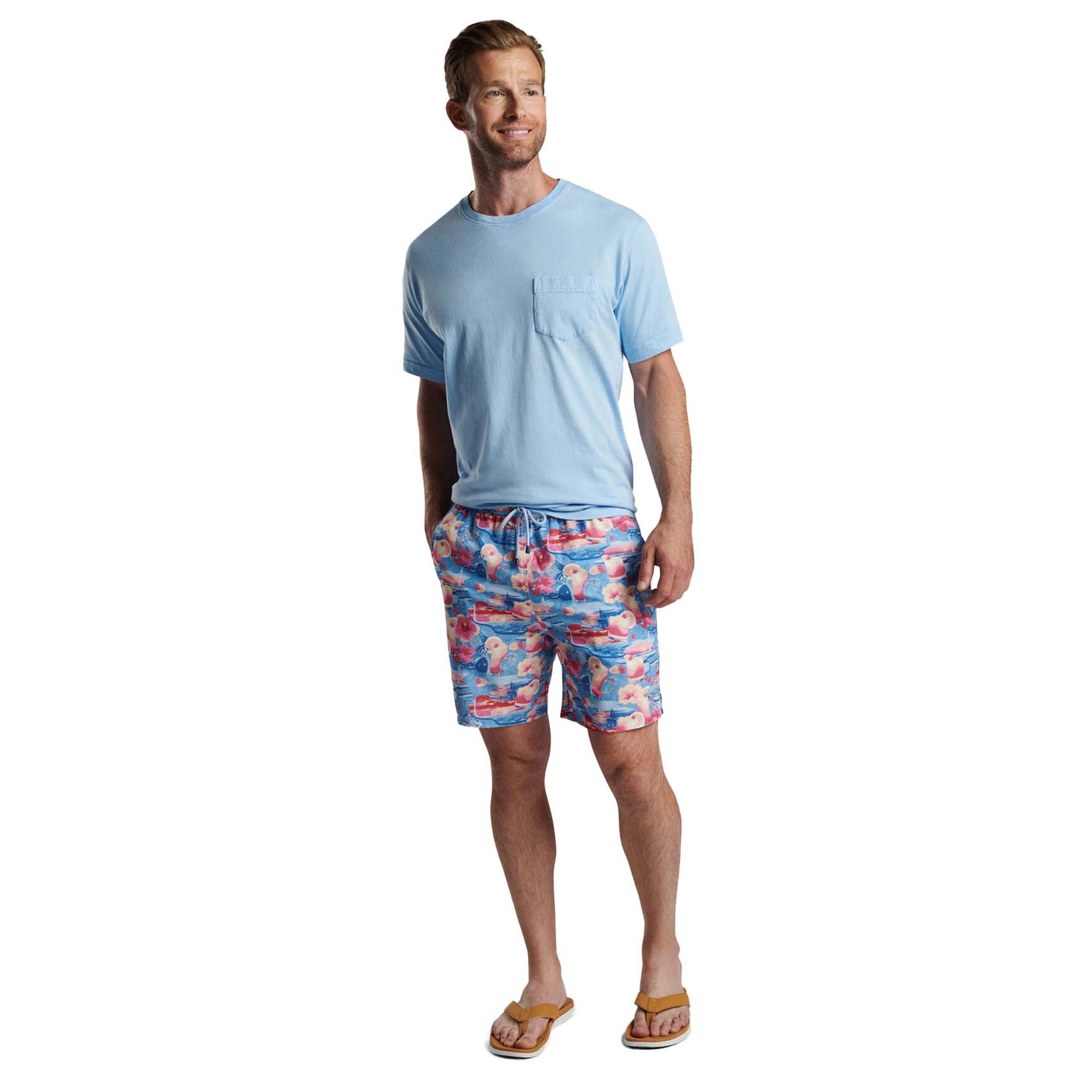 Peter Millar Men's Tequila Sunrise Swim Trunk 2024 