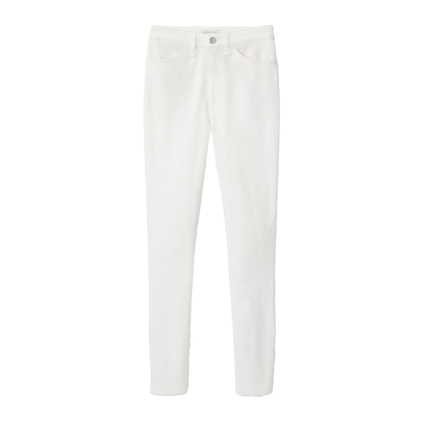 Peter Millar Women's Karlie Stretch Sateen High Rise Pants 2024 WHITE