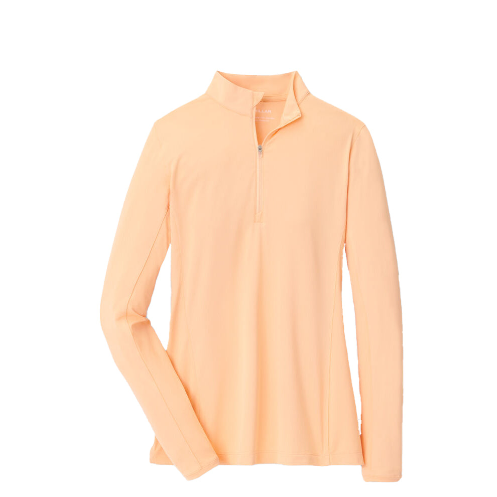 PETER MILLAR W'S LIGHTWEIGHT LONG SLEEVE SUNSHIRT ORANGE SORBET