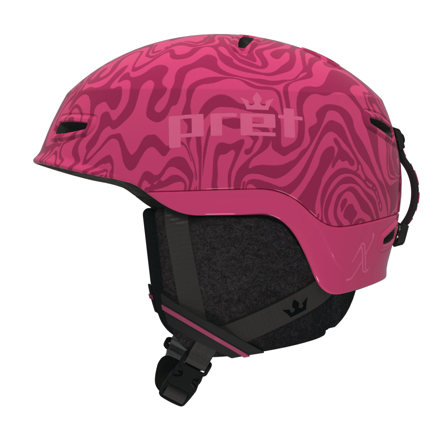 Pret Junior's Moxie X Helmet 2025 GROOVY ROSE