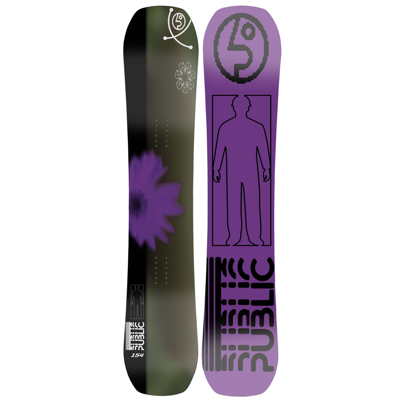 Public Men's Statement Snowboard 2025 154