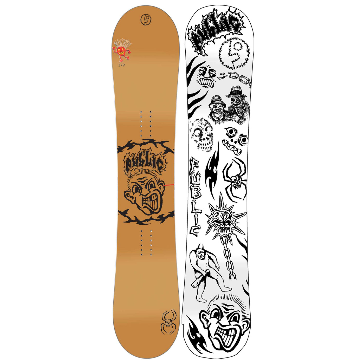 Public Men's Disorder Snowboard 2025 149