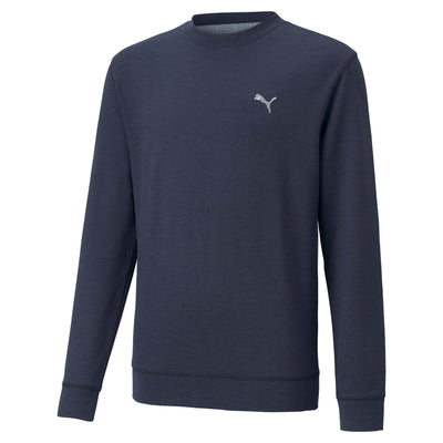 Puma Boy's Cloudspun Crewneck 2024 DEEP NAVY