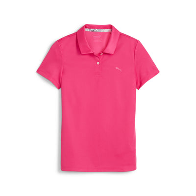 Puma Boy's Essential Golf Polo 2024 GARNET ROSE