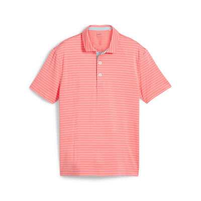 Puma Junior's MATTR Tucker Golf Polo 2024 MELON PUNCH