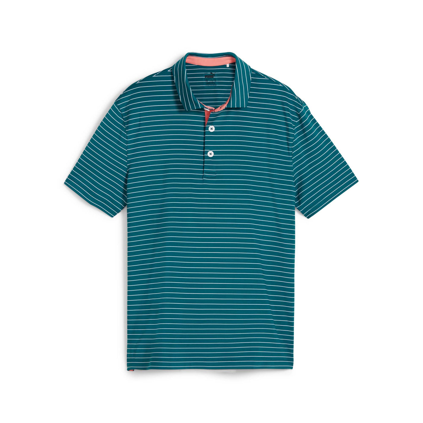 Puma Junior's MATTR Tucker Golf Polo 2024 OCEAN TROPIC/MELON PUNCH