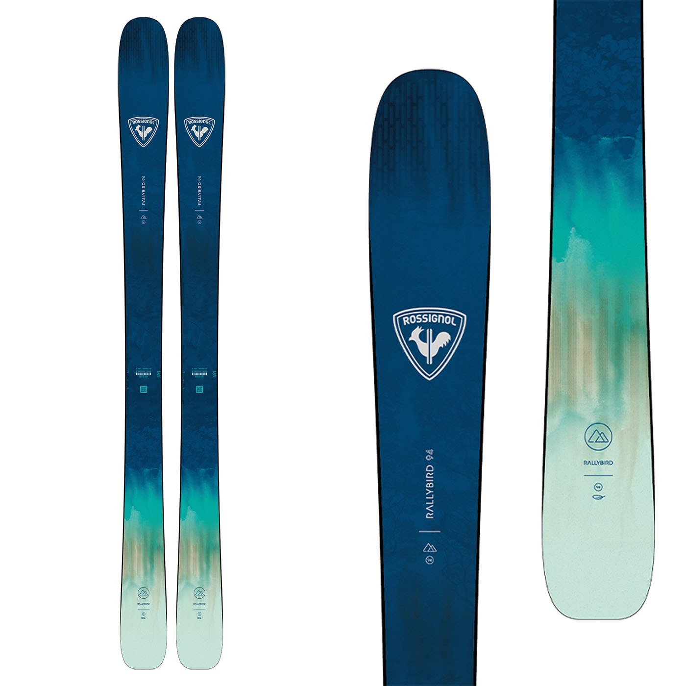 Rossignol Women's Rallybird 94 Skis 2025 156