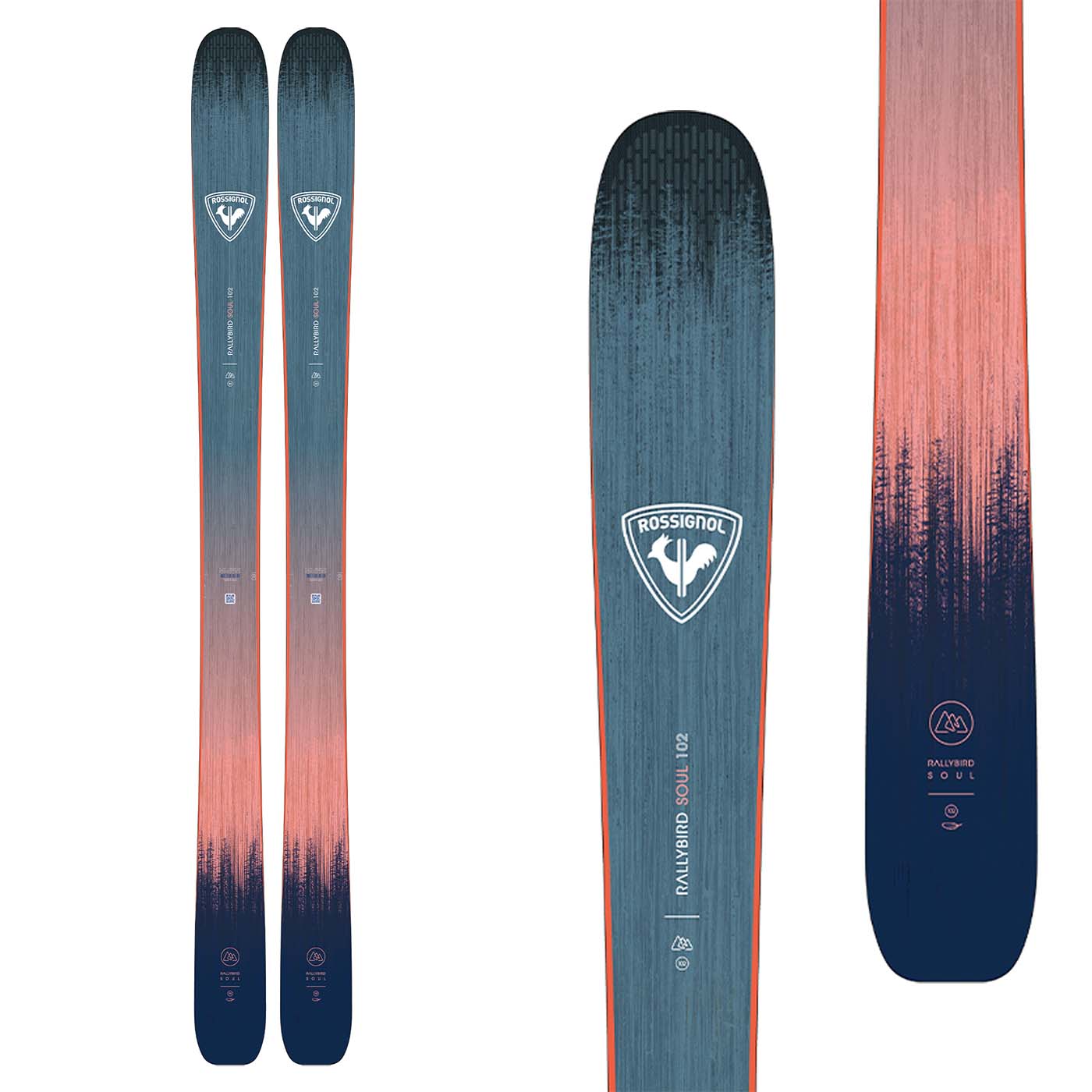 Rossignol Women's Rallybird Soul 102 Skis 2025 150