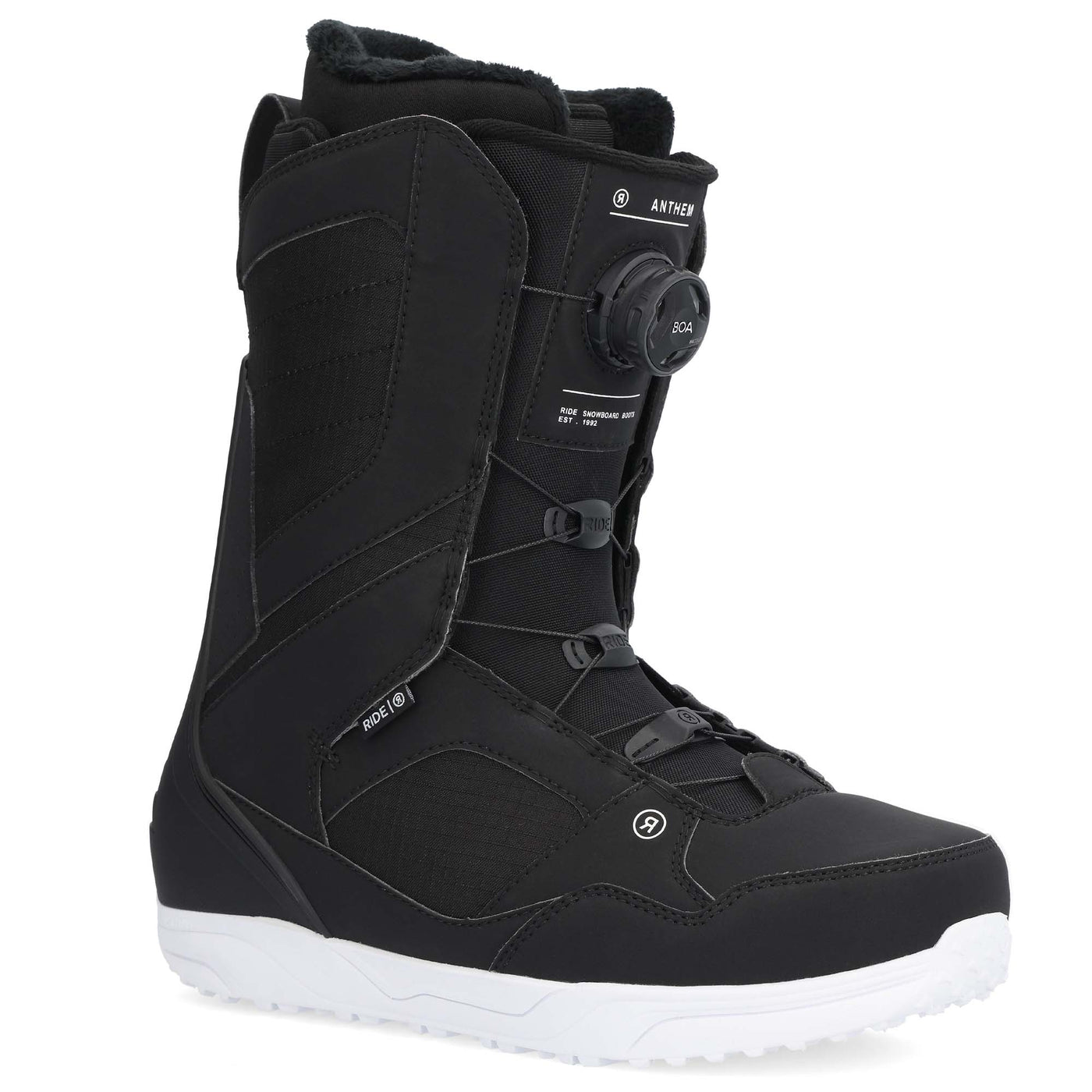 Ride Men's Anthem Snowboard Boots 2025 BLACK