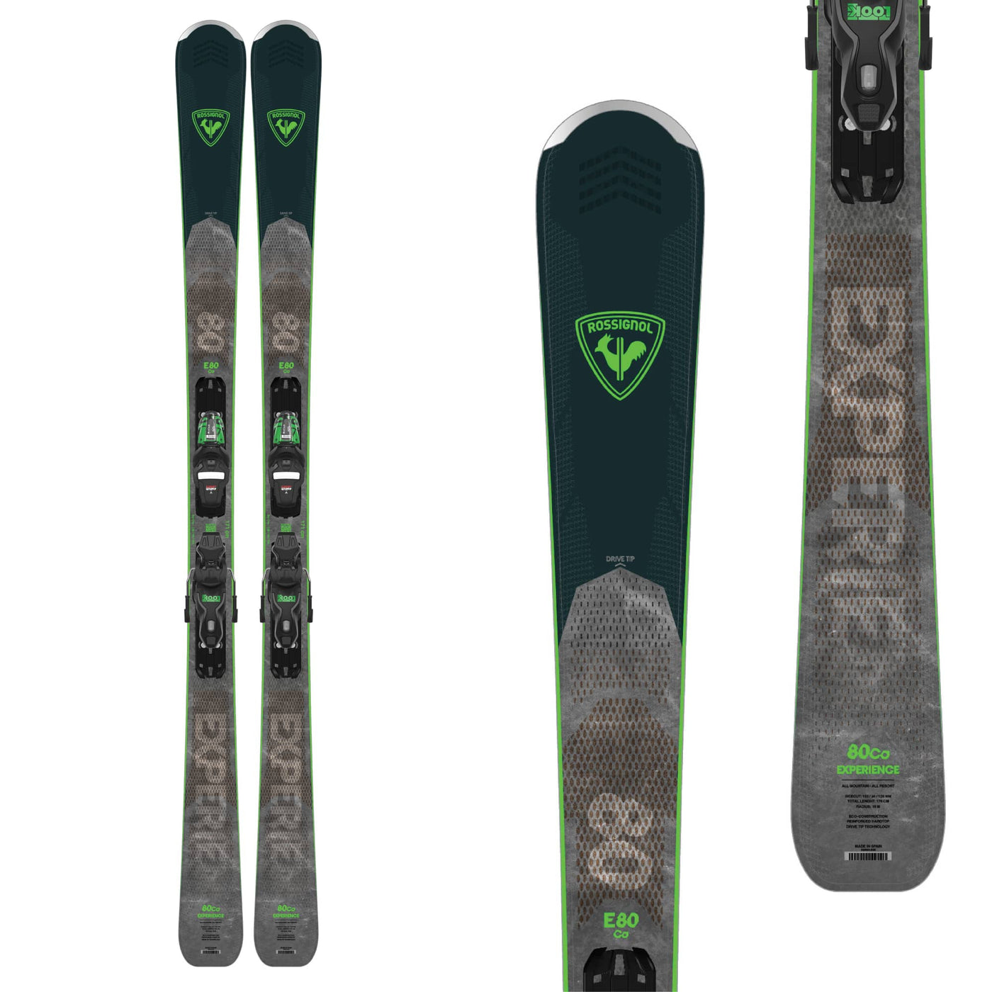 Rossignol Men's Experience 80 CA Ski + XP11 GW Binding 2024 