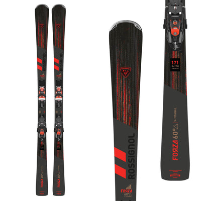 Rossignol Men's Forza 60 V-TI K Ski + SPX12 GW Binding 2025 