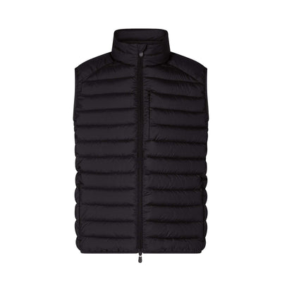 Save The Duck Men's Rhus Puffer Vest 2025 BLACK