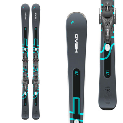 Head Men's Shape E-V8 Skis with Protector PR 11 GW Bindings 2025 ASSORTED