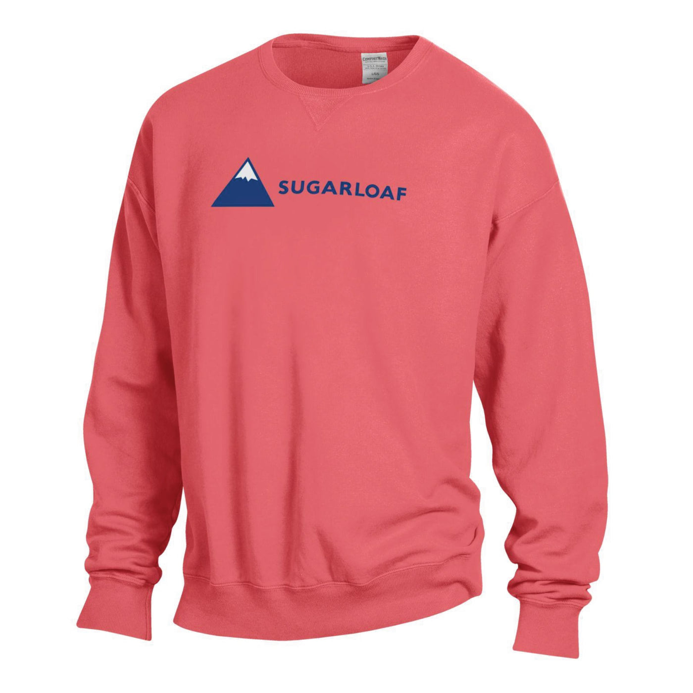 Sugarloaf Comfort Wash Crew Sweatshirt CORAL CRAZE