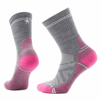 Smartwool Women's Hike Light Cushion Crew Socks 2025 POWER PINK