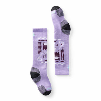 Smartwool Junior's Wintersport Full Cushion Ski Day OTC Socks 2025 ULTRA VIOLET