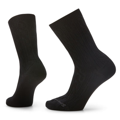 Smartwool Everyday Cable Crew Socks 2025 BLACK