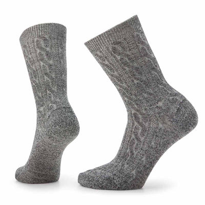 Smartwool Everyday Cable Crew Socks 2025 MEDIUM GRAY