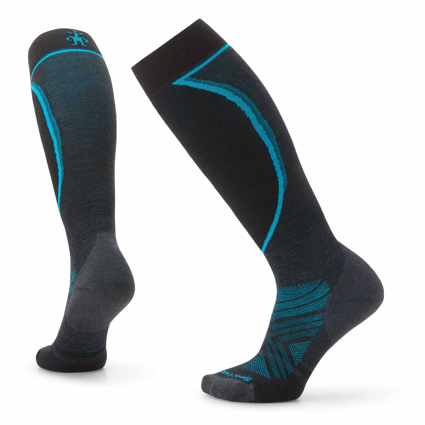 Smartwool Women's Ski Targeted Cushion OTC Socks 2025 CHARCOAL