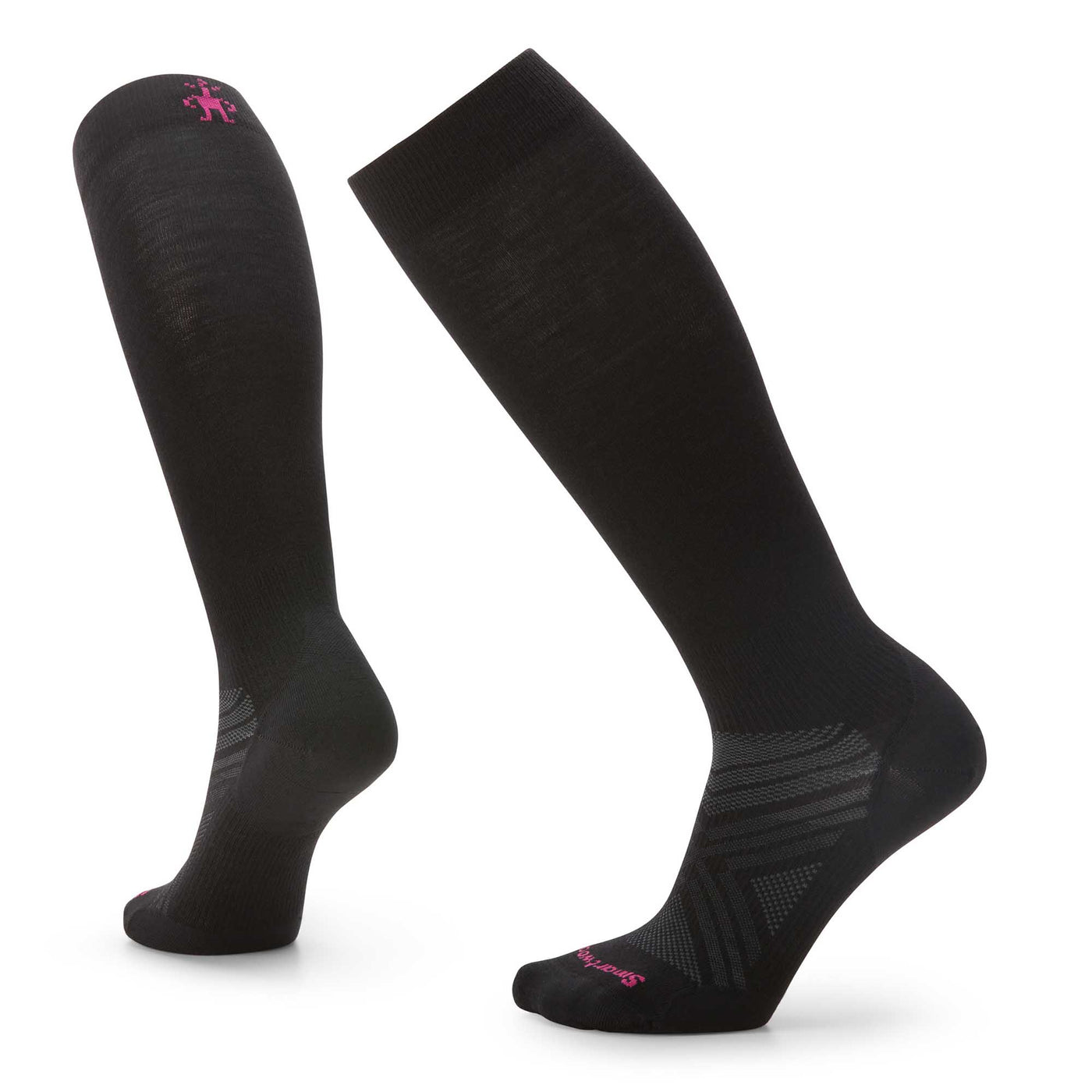 Smartwool Women's Ski Zero Cushion OTC Socks 2025 BLACK