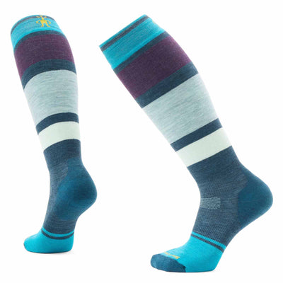 Smartwool Women's Snowboard Targeted Cushion OTC Socks 2025 TWILIGHT BLUE