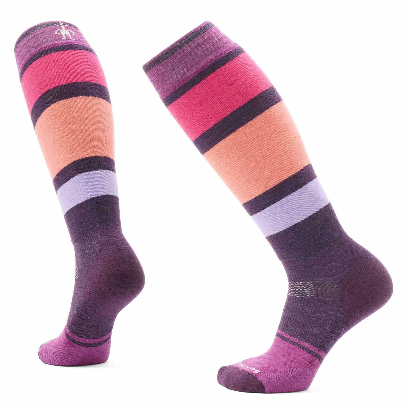 Smartwool Women's Snowboard Targeted Cushion OTC Socks 2025 PURPLE IRIS