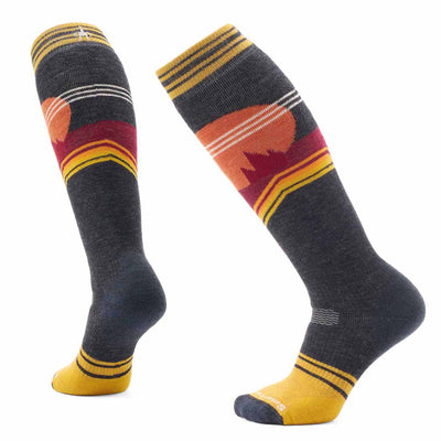 Smartwool Women's Snowboard Full Cushion Moon Energy OTC Socks 2025 HONEY GOLD