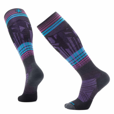 Smartwool Ski Targeted Cushion Summit Shot OTC Socks 2025 CHARCOAL