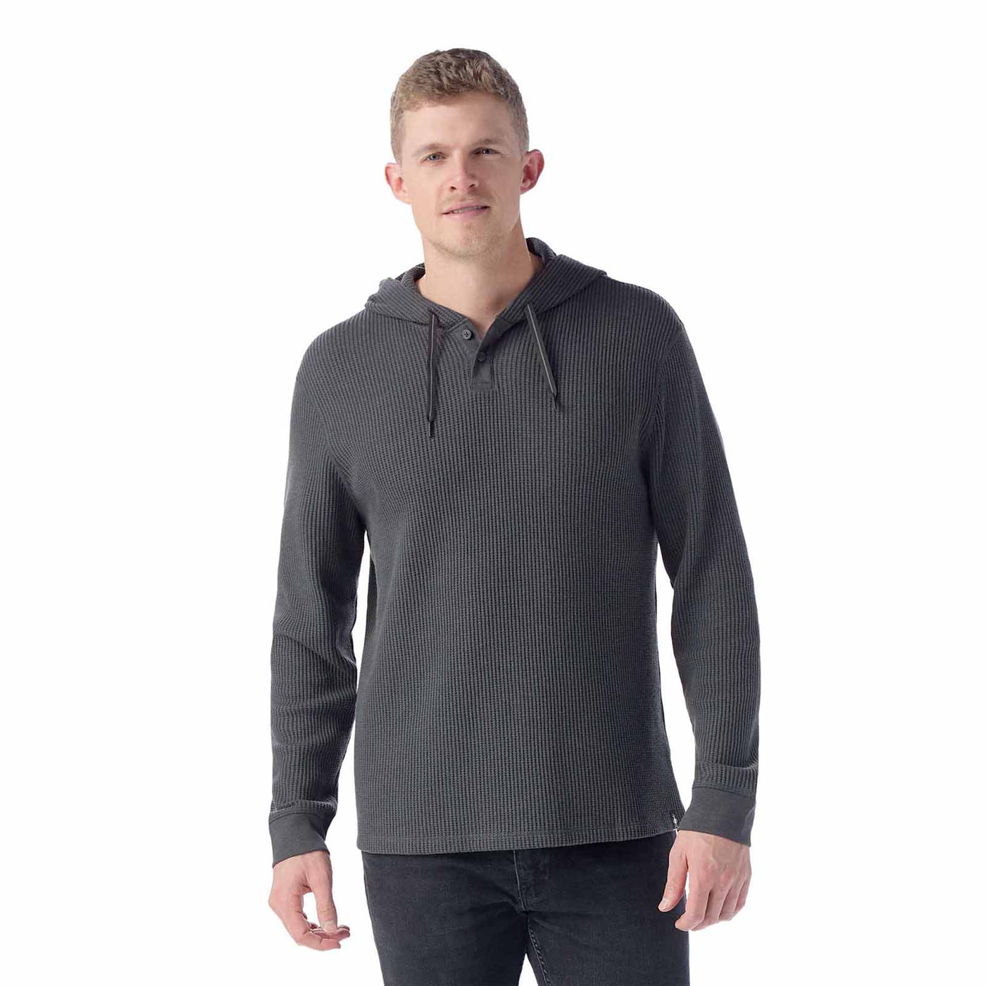 Smartwool Men's Waffle Henley Hoodie 2025 