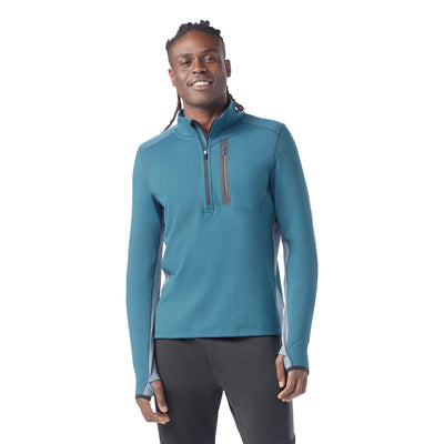 Smartwool Men's Active Fleece 1/2 Zip 2025 TWILIGHT BLUE