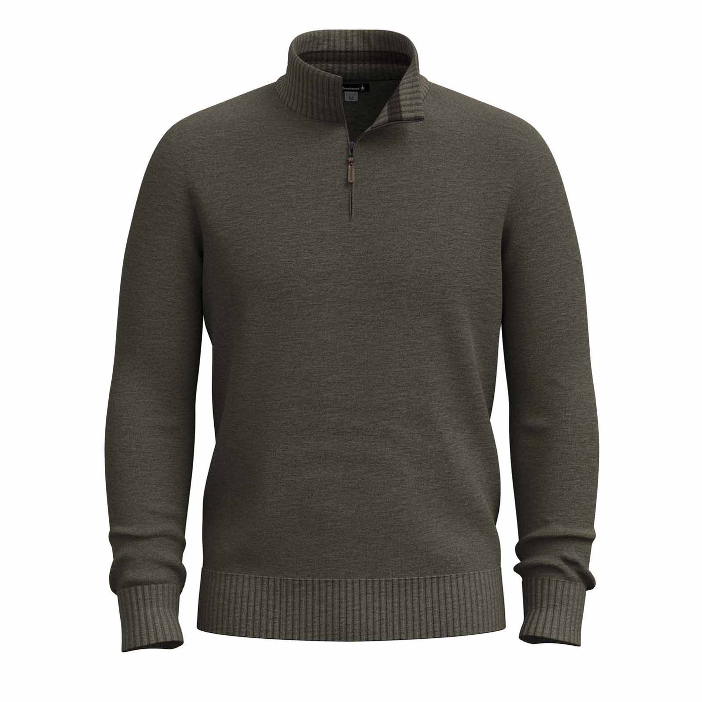 Smartwool Men's Sparwood 1/2 Zip Sweater 2025 K90 North Woods Heather Winter Moss Heather