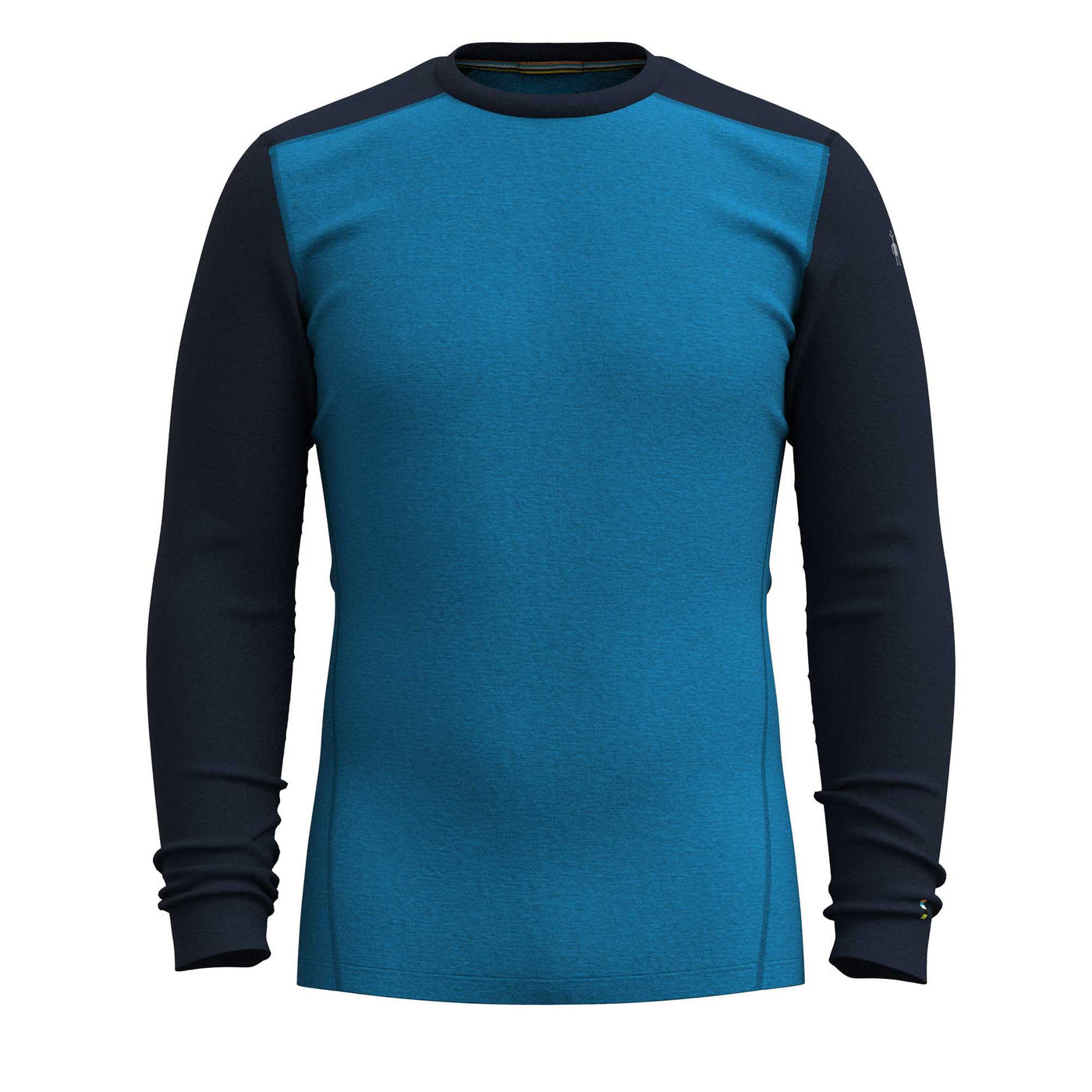 Smartwool Men's Classic Thermal Merino Base Layer Crew 2025 N83 Nival Blue Deep Navy